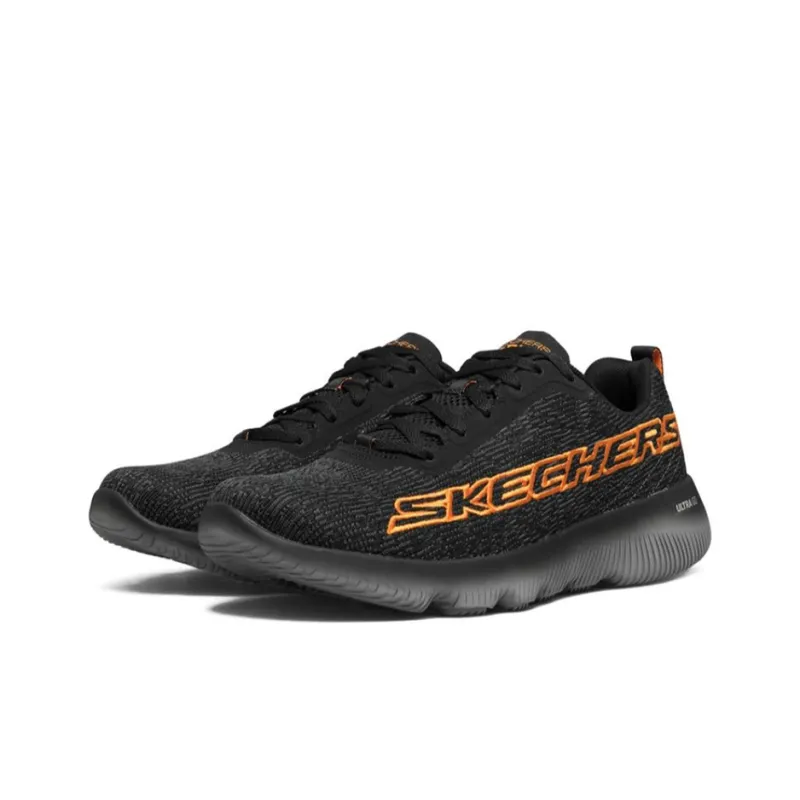 Skechers Go Run Focus Black/Orange/Grey-2