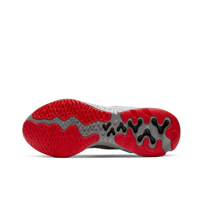 Nike Renew Run 'Black University Red'-5