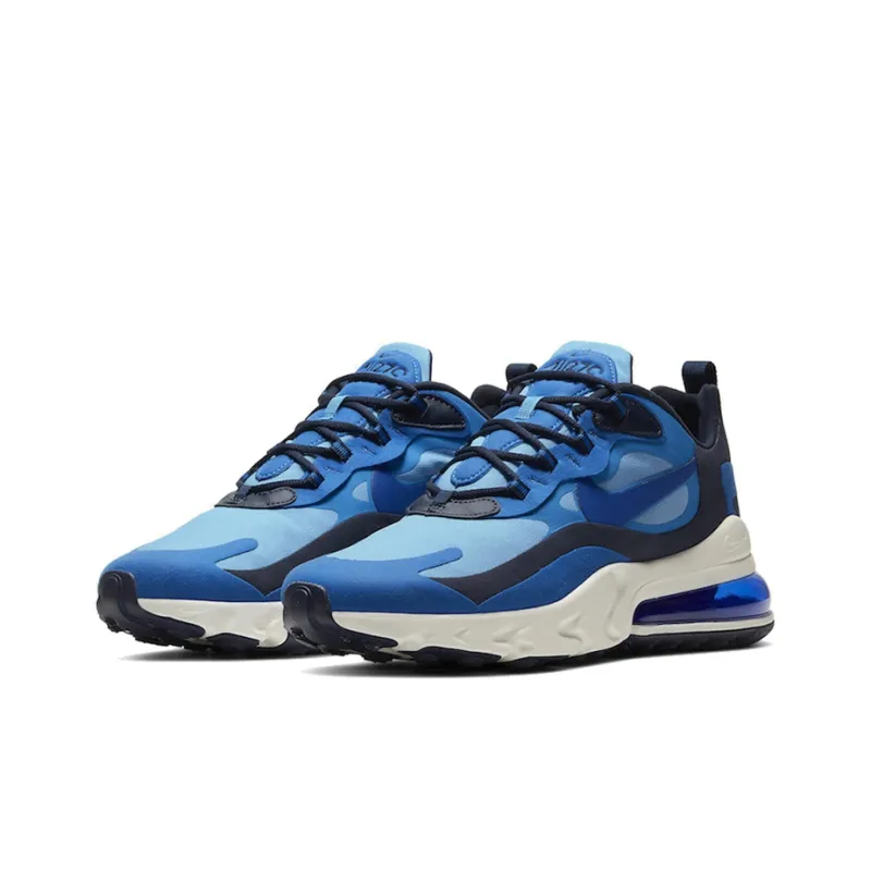 Nike Air Max 270 React Triple Blue-2