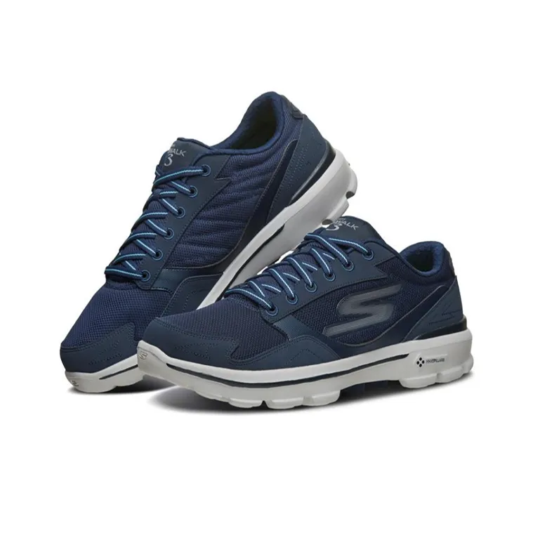 Skechers Go Walk 3 Sports Shoes Blue/White/Grey-2
