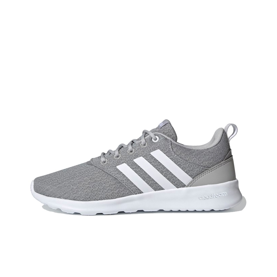 Adidas Neo Qt Racer 2.0 Running Shoes Women s Low Top White Gray POIZON