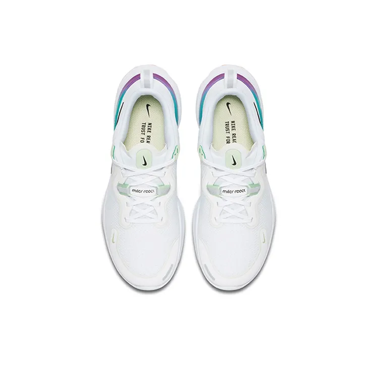 Nike React Miler 'White Multi' Women's-4