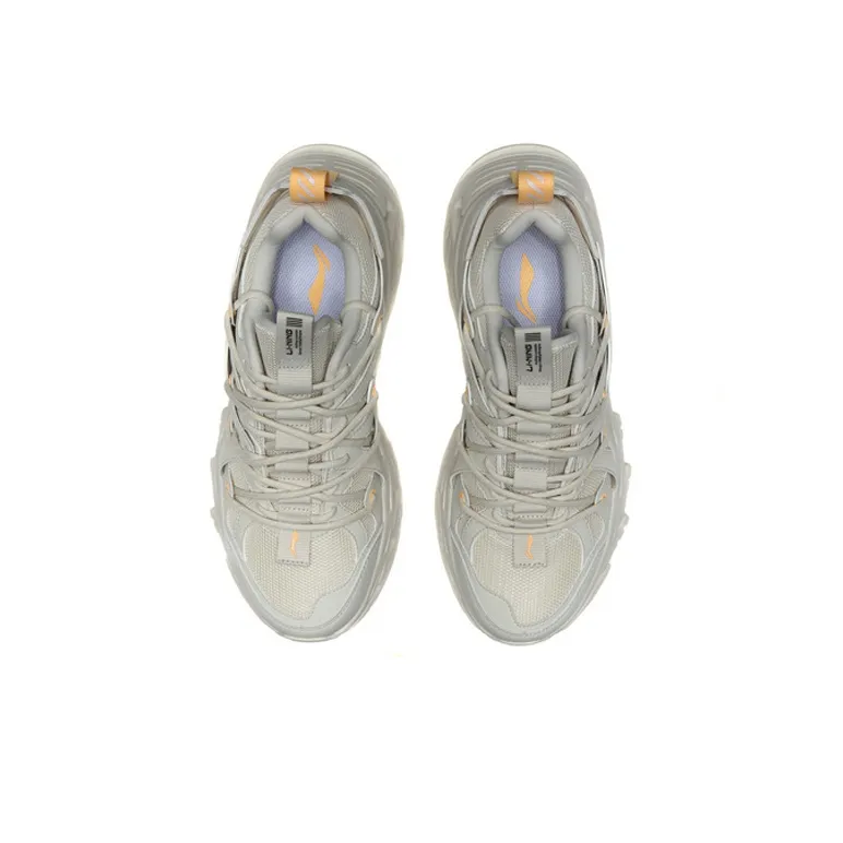 LiNing Flying Wing Low Top Running Shoes Men's White-3