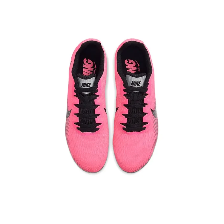 Nike Air Zoom Rival M 9 Spikes 'Black Pink Blast' Women's-3