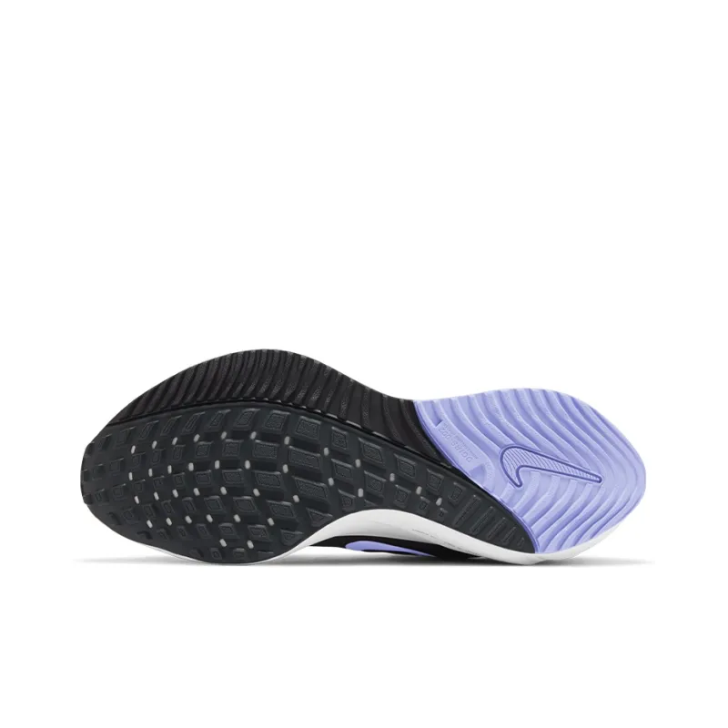 Nike Air Zoom Vomero 15 Running Shoes Women's Low Top Black/Blue/Orange-4