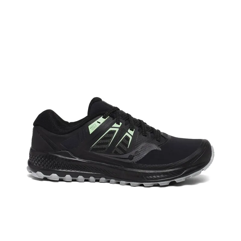 Saucony Peregrine ICE+ Running Shoes Women's Low-Top Black-1