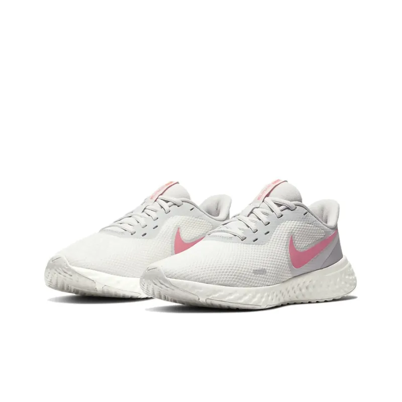 Nike Revolution 5 Grey/Pink Women's-2