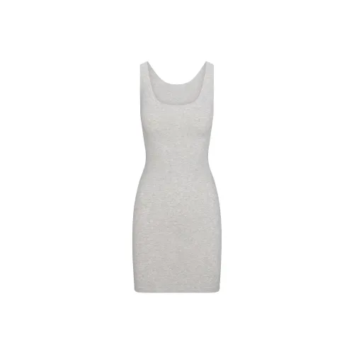 Skims Sleeveless Dresses Women's Gray