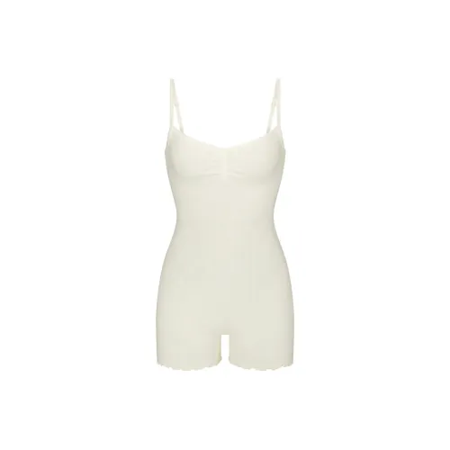 Skims Bodysuits Women's White