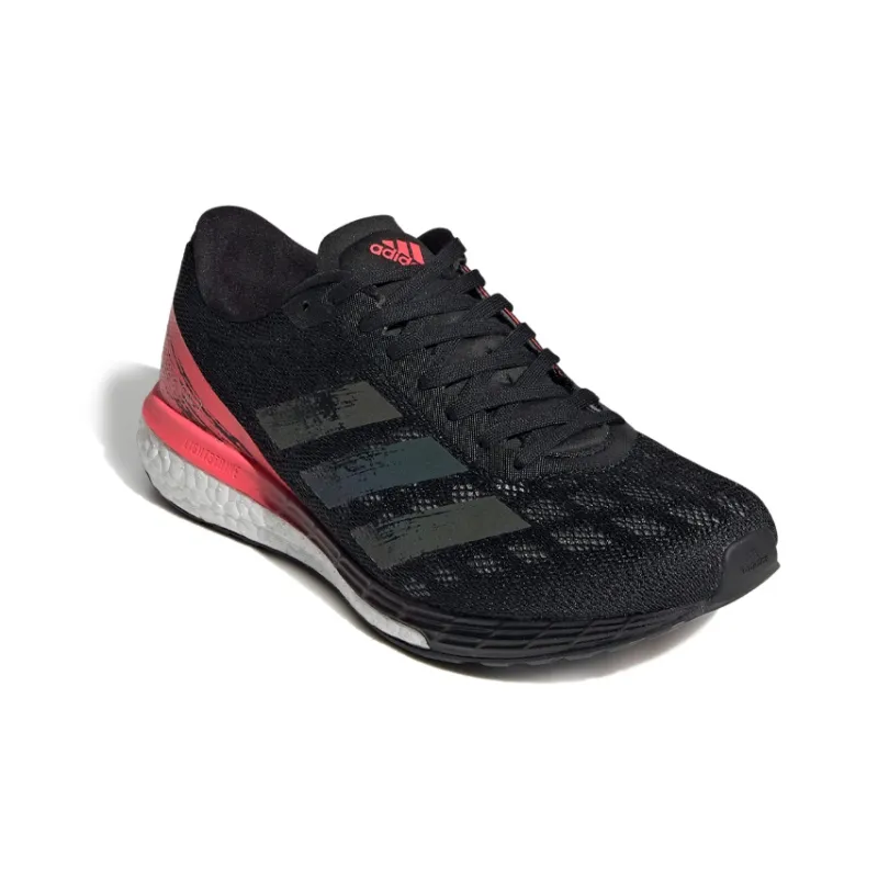Adidas Adizero Boston 9 Black Signal Pink Women's-2