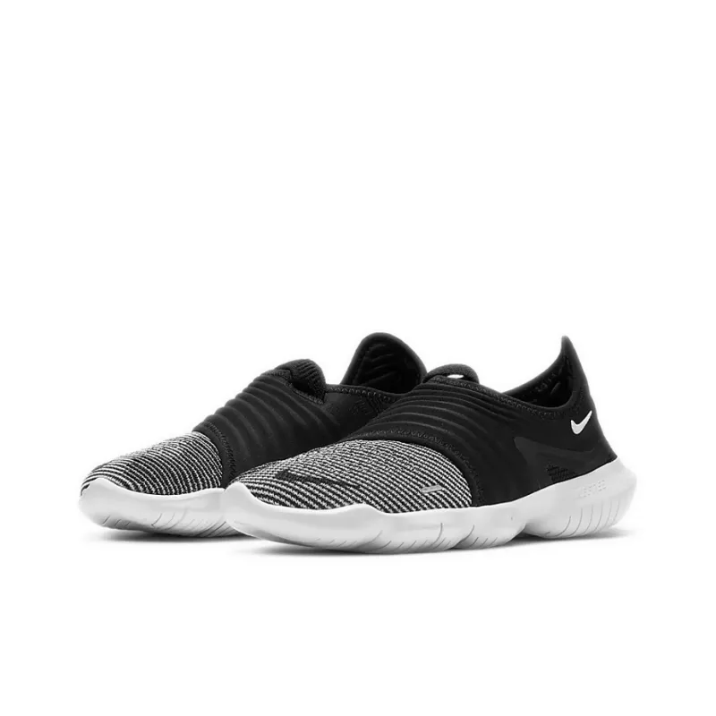 Nike Free Rn Flyknit 3.0 Black/Grey Women's-2