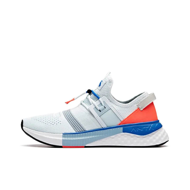 Anta Lightweight Rebound Low Top Running Shoes Men's Light Dusty Gray-0