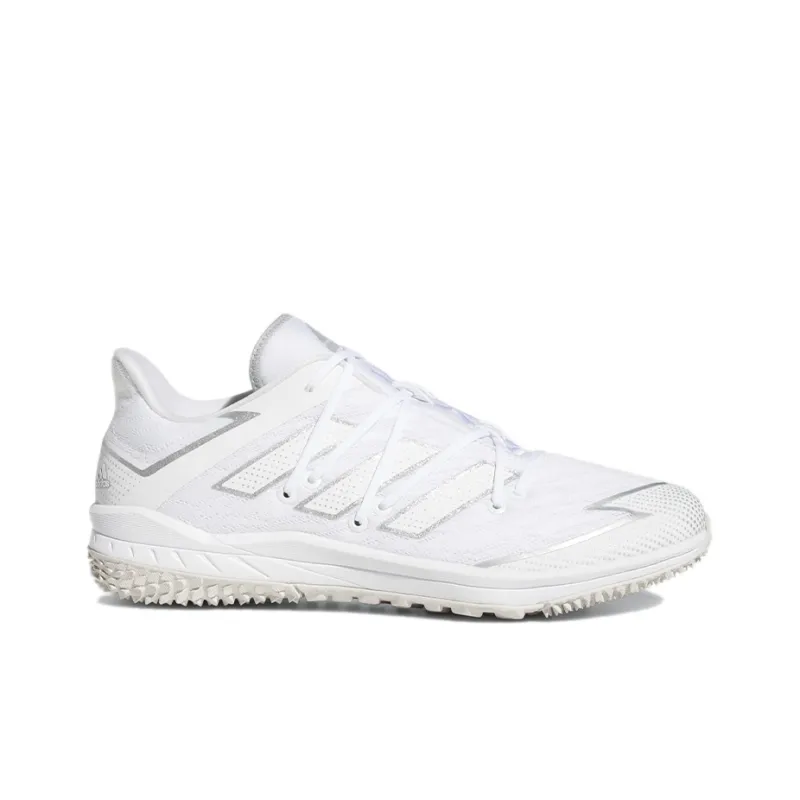Adidas Adizero Afterburner Turf 'White Silver Metallic'-1