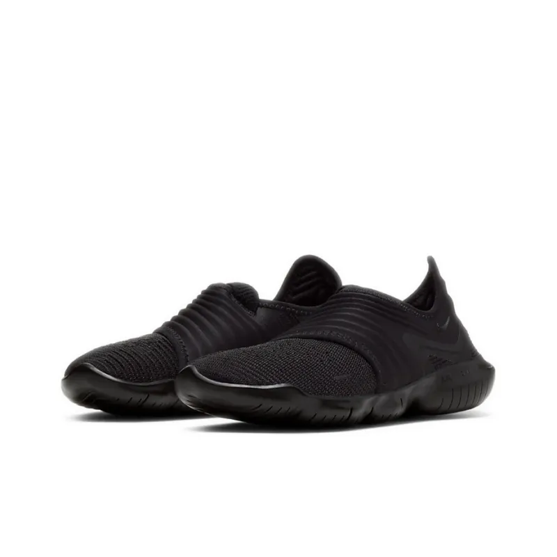 Nike Free Rn Flyknit 3.0 'Triple Black' Women's-2