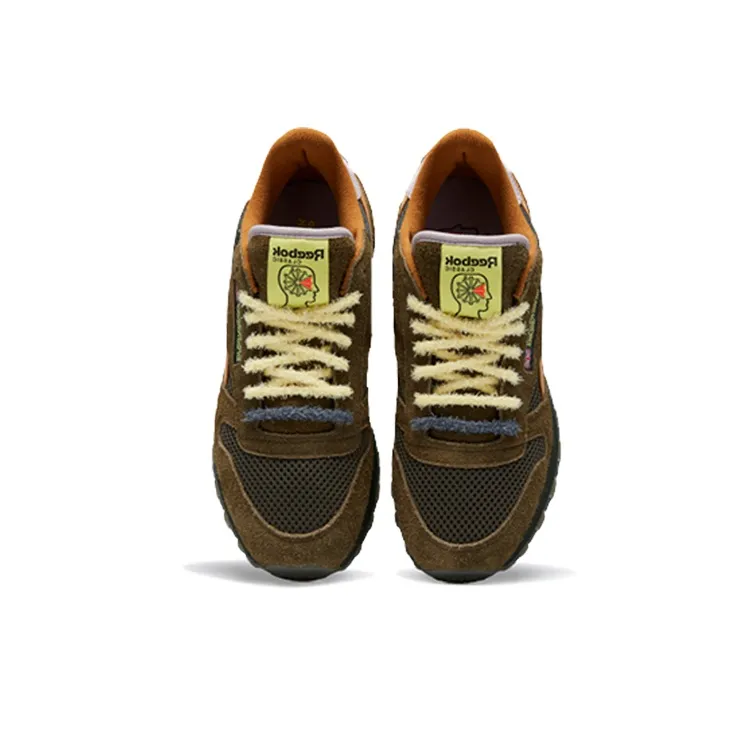 Reebok Brain Dead X Classic Leather 'Fuzzy Suede'-3