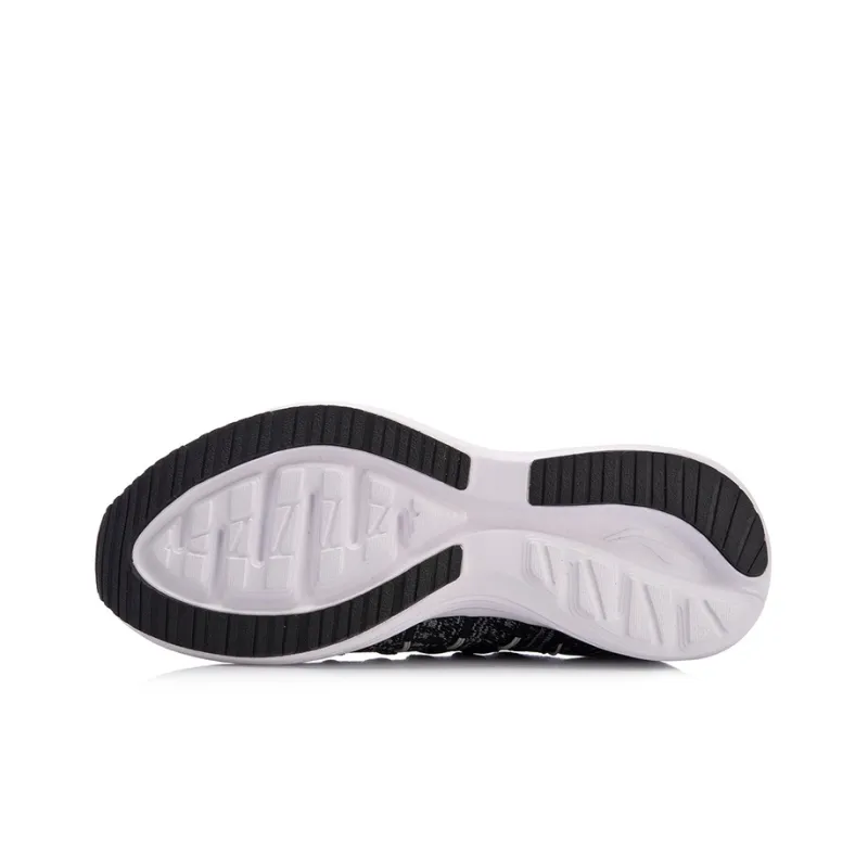 LiNing Speed Star Cushioning Low Top Running Shoes Women's Black Gray-4