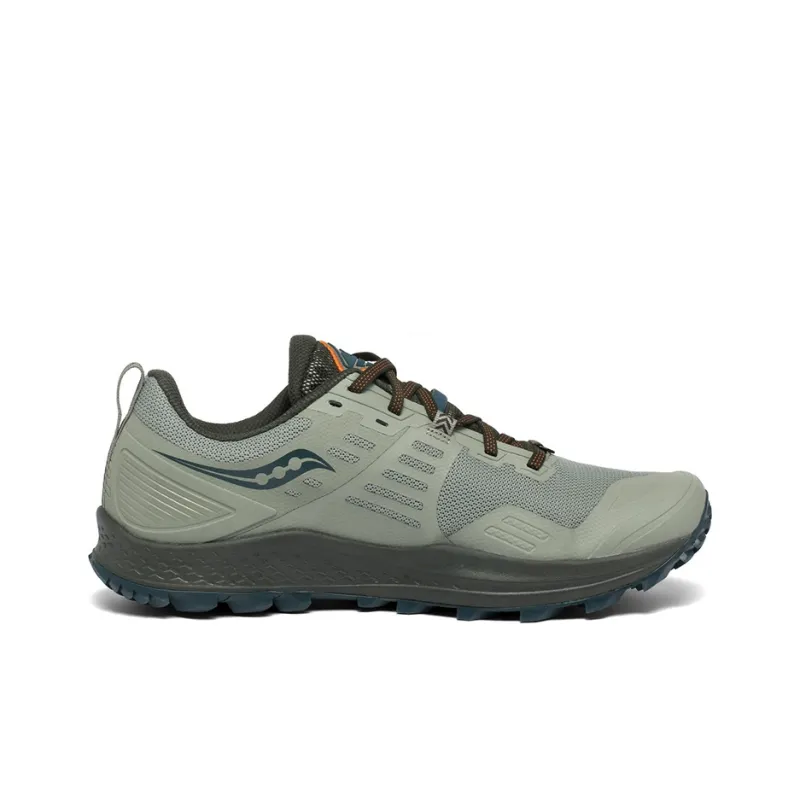 Saucony Shock Absorbers Slip Resistant, Abrasion Resistant, Lightweight Low Top Casual Running Shoes Men's Gray Orange-2