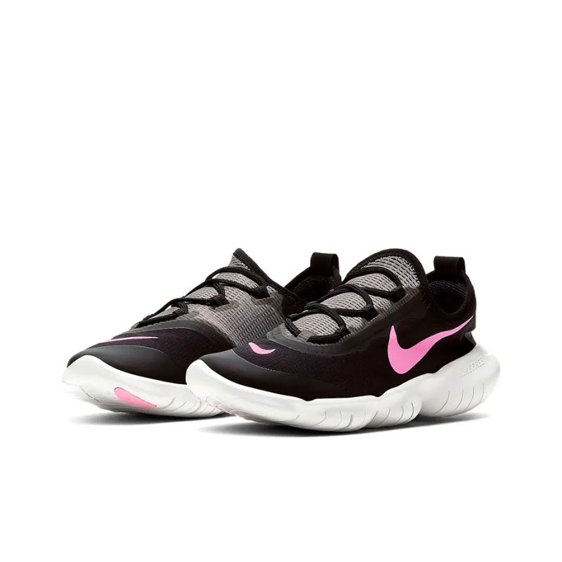 Nike Free Rn 50 'Black White Pink' Gs-2