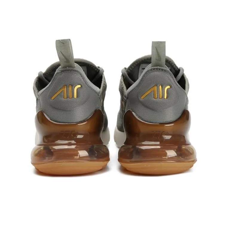 Nike Air Max 270 Dark Stucco Metallic Gold Women's-2
