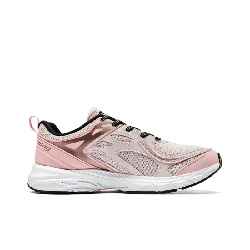 XTEP Breathable Lightweight Low-Top Running Shoes Women's Pink-1