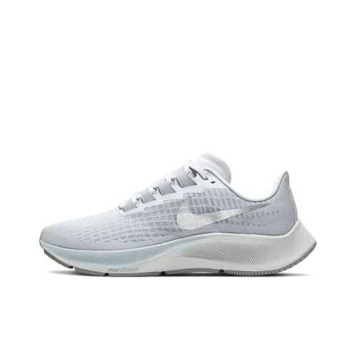 Nike Air Zoom Pegasus 37 Grey Metallic Silver Women's