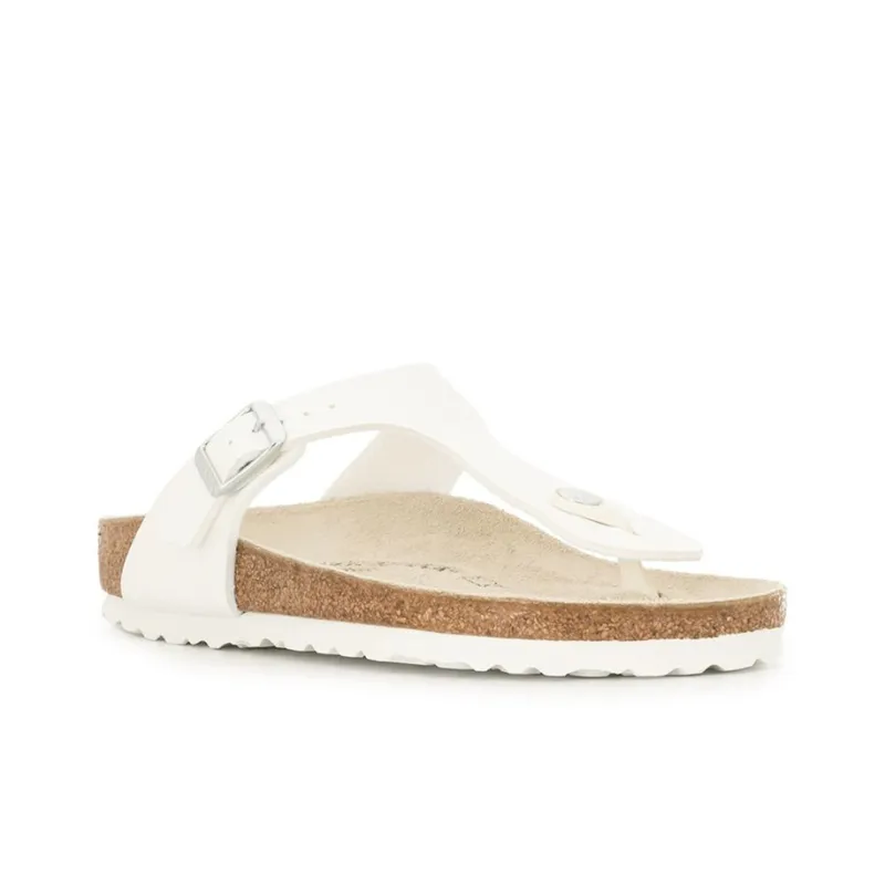 Birkenstock Gizeh Bs Flip Flops Women's White Brown-1