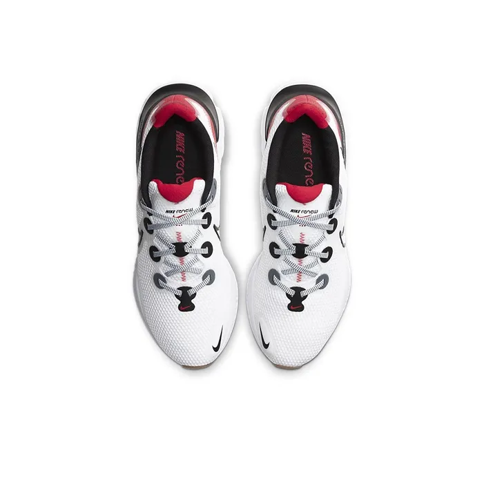 Nike Renew Run 'White University Red'-3