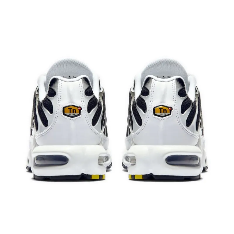 Nike Air Max Plus White Black Metallic Pewter-4