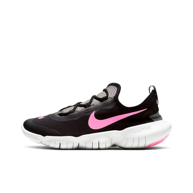 Nike Free Rn 50 'Black White Pink' Gs-0