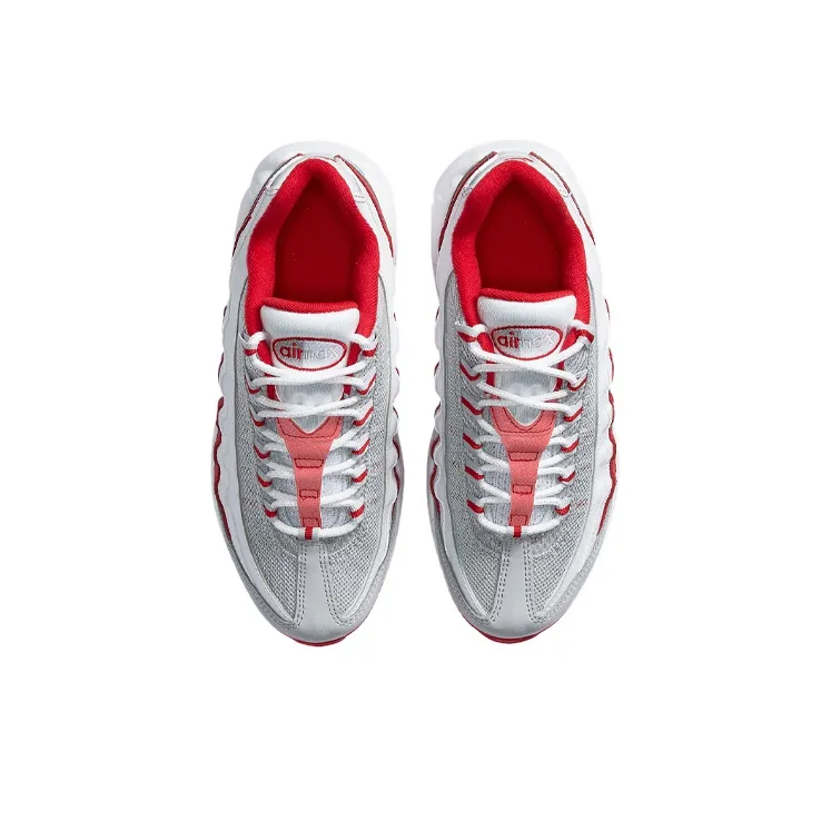 Nike Air Max 95 Recraft Grey Fog Hyper Red GS-3