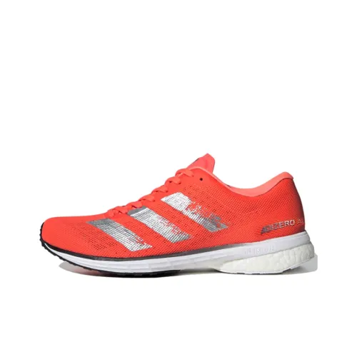 Adidas Adizero Adios 5 Running Shoes Women's Low-Top Orange/Gray