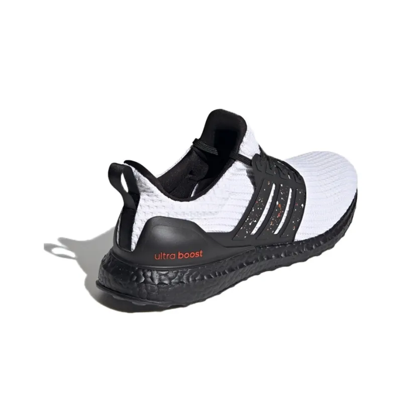 Adidas Ultraboost Dna Shoes White/Black/Red-3