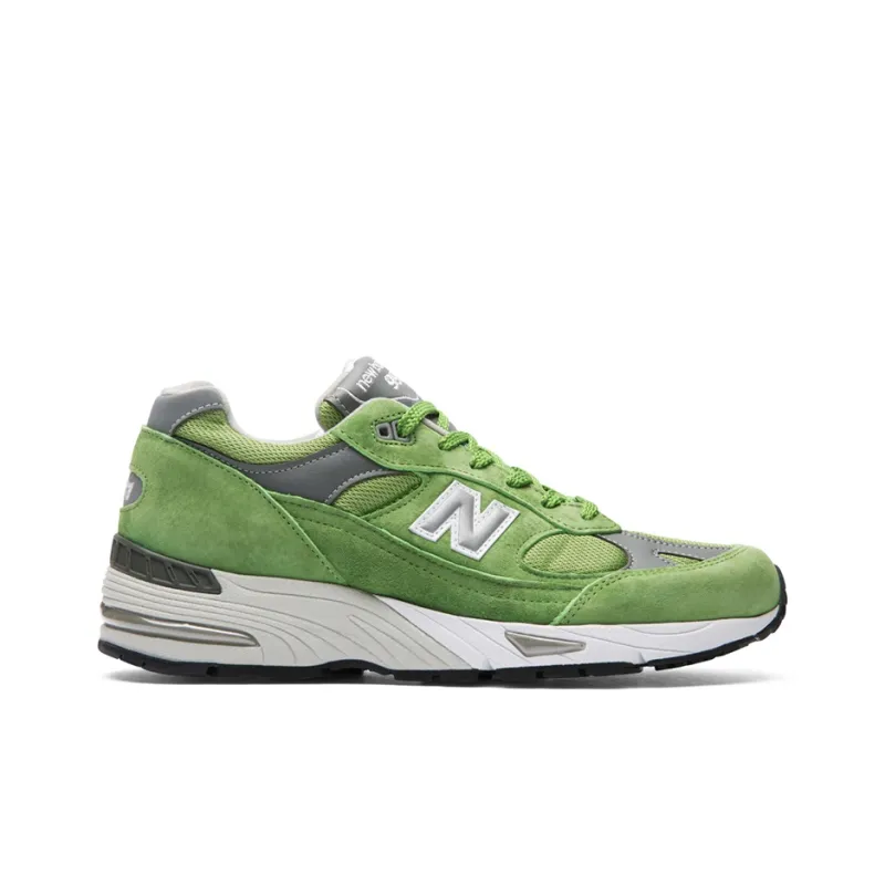 New Balance 991 MiUK Bright Green-1