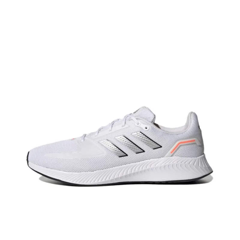 Adidas Runfalcon 2.0 White Silver Metallic-0