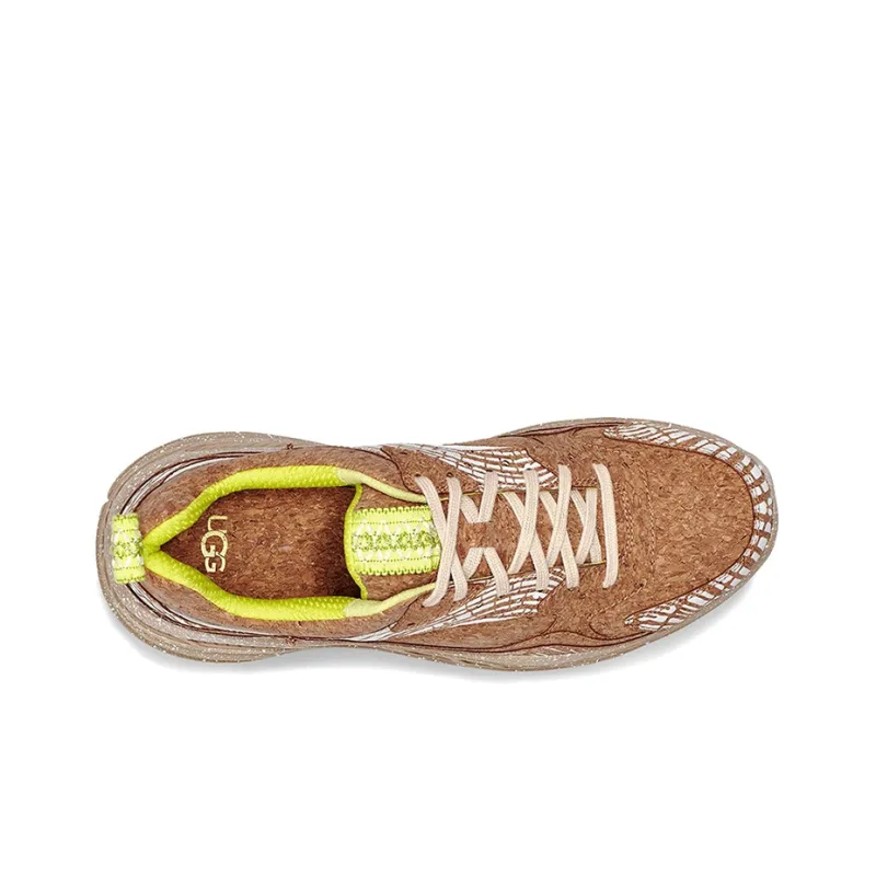 Cedar x UGG Wear Resistant Coverage Support Balance Height Increasing Low Top Running Shoes Men's Brown-4