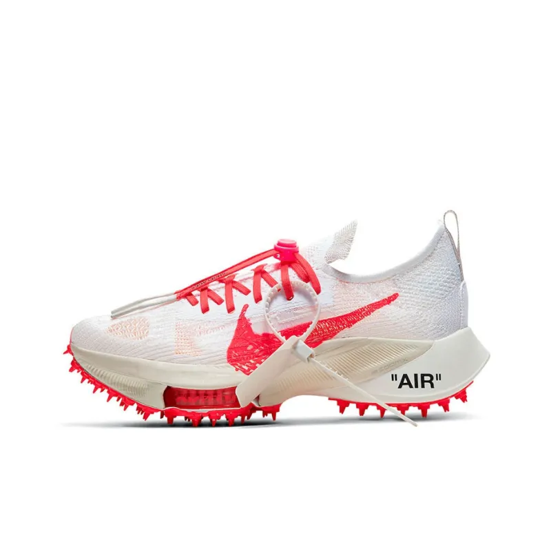 Nike Air Zoom Tempo Next% Flyknit Off White White Solar Red-0