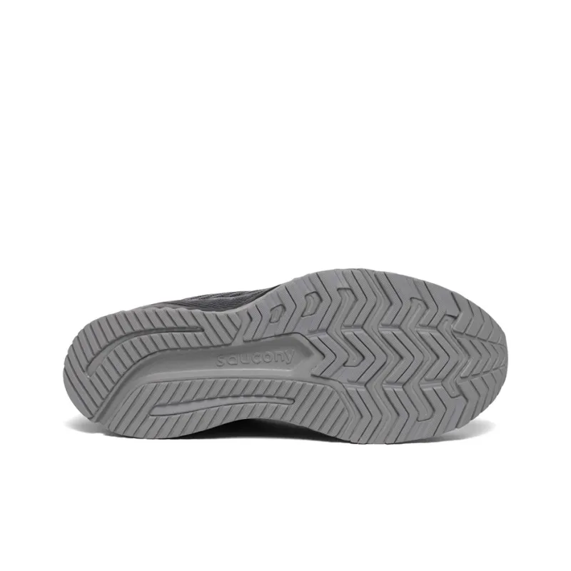 Saucony Guide 13 Guide 13 Support Low Top Running Shoes Men's Black Gray Width  3CM-4