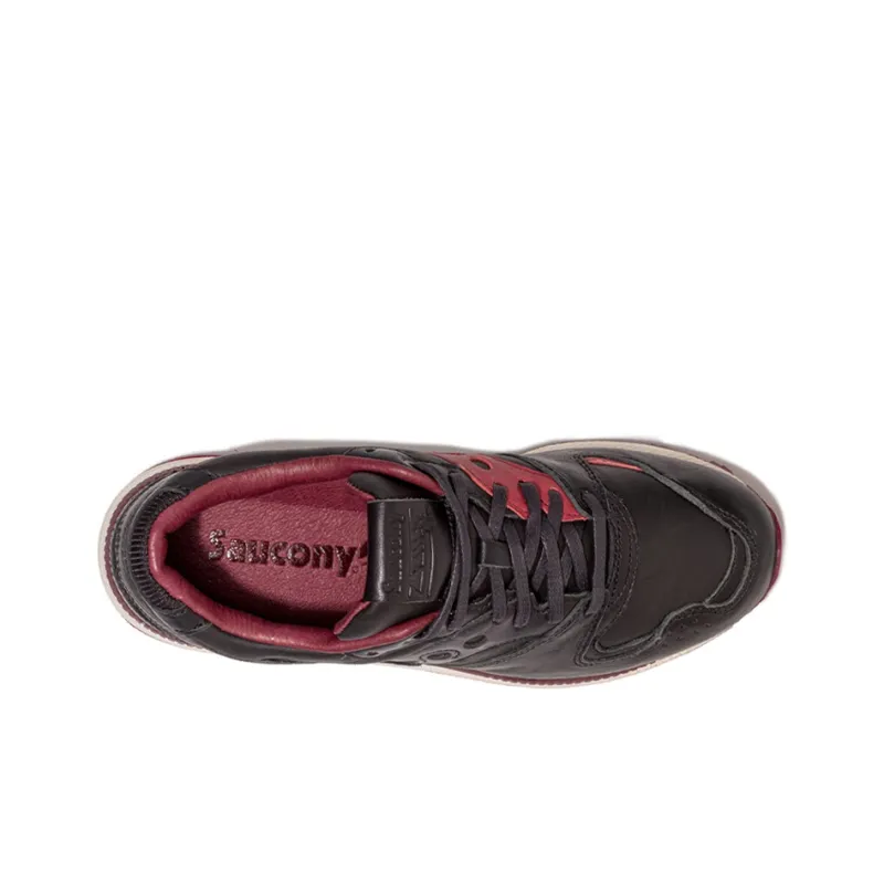 Saucony Azura Horween Low-Top Running Shoes Unisex Black-3