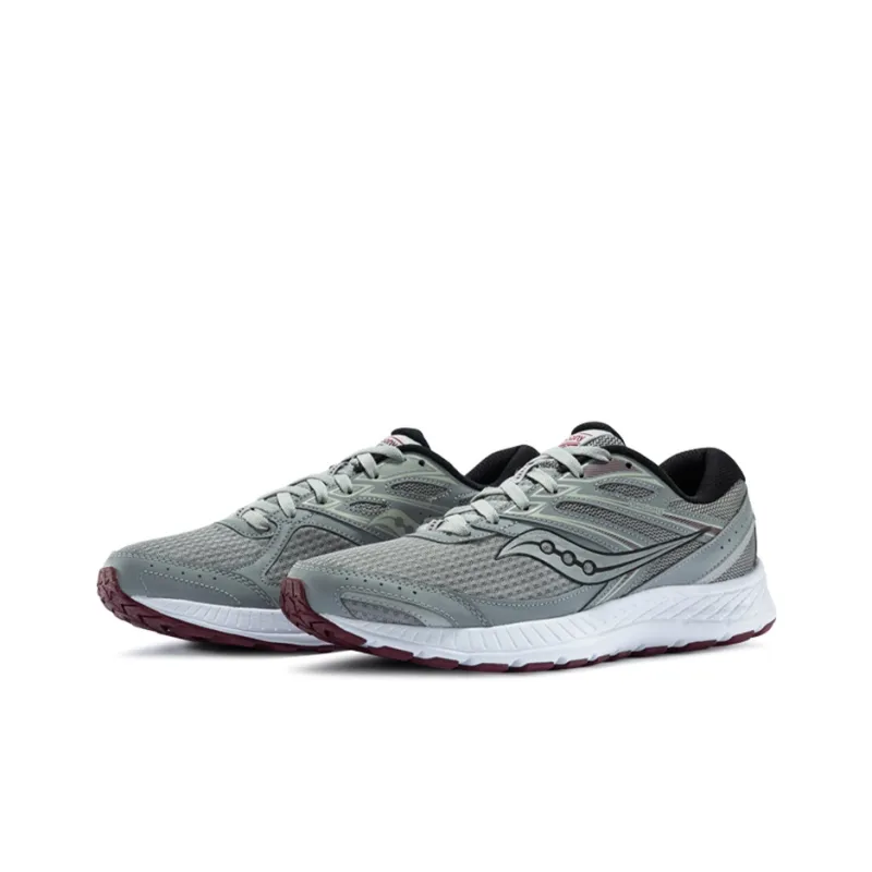 Saucony Cohesion 13 Wear-Resistant Low-Top Running Shoes Men's Gray-2