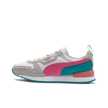 PUMA R78 White/Pink/Blue Women's