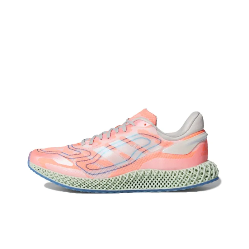 Adidas 4D Run 1.0 Cloud White Signal Coral-0