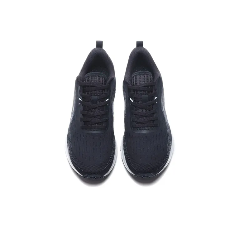 LiNing Red Hare 4 Cushioned Slip Resistant Low Top Running Shoes Women's Black Gray-3