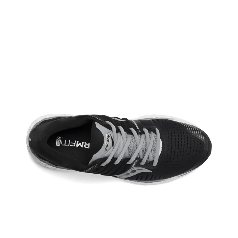saucony Hurricane 22 'Black White'-3