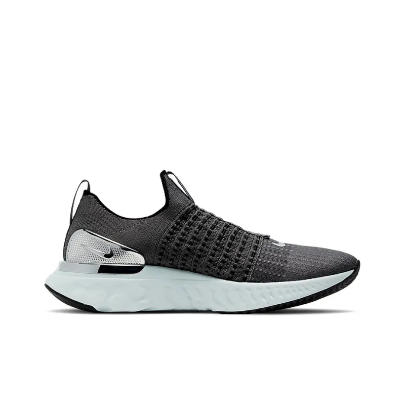 Nike React Phantom Run Flyknit 2 Iron Grey Silver-1