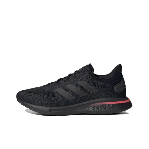 Adidas Supernova Running Shoes Women's Low-Top Black/Pink