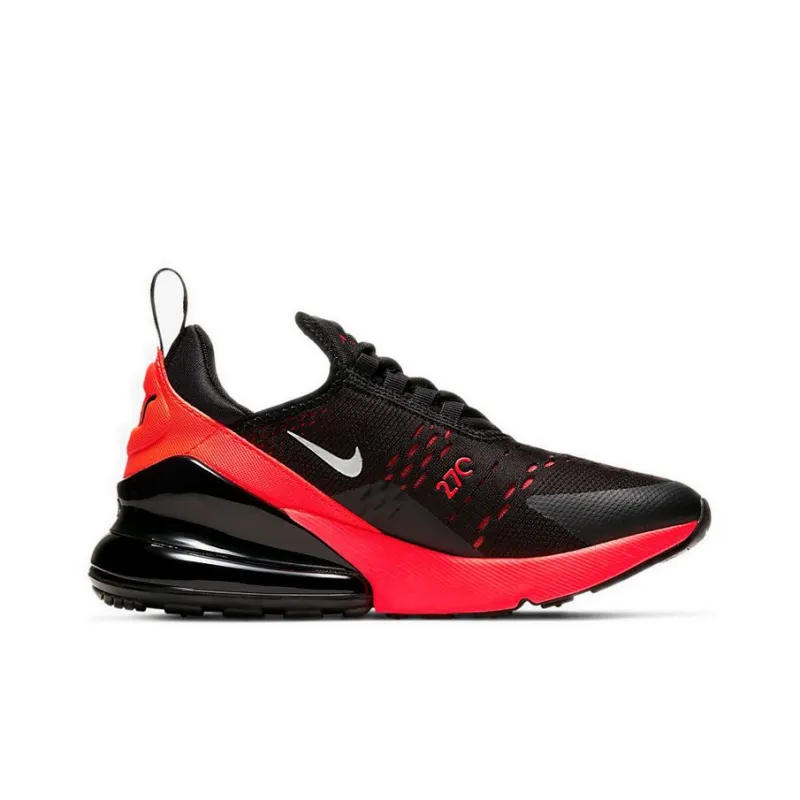 Nike Air Max 270 Black Bright Crimson GS-1
