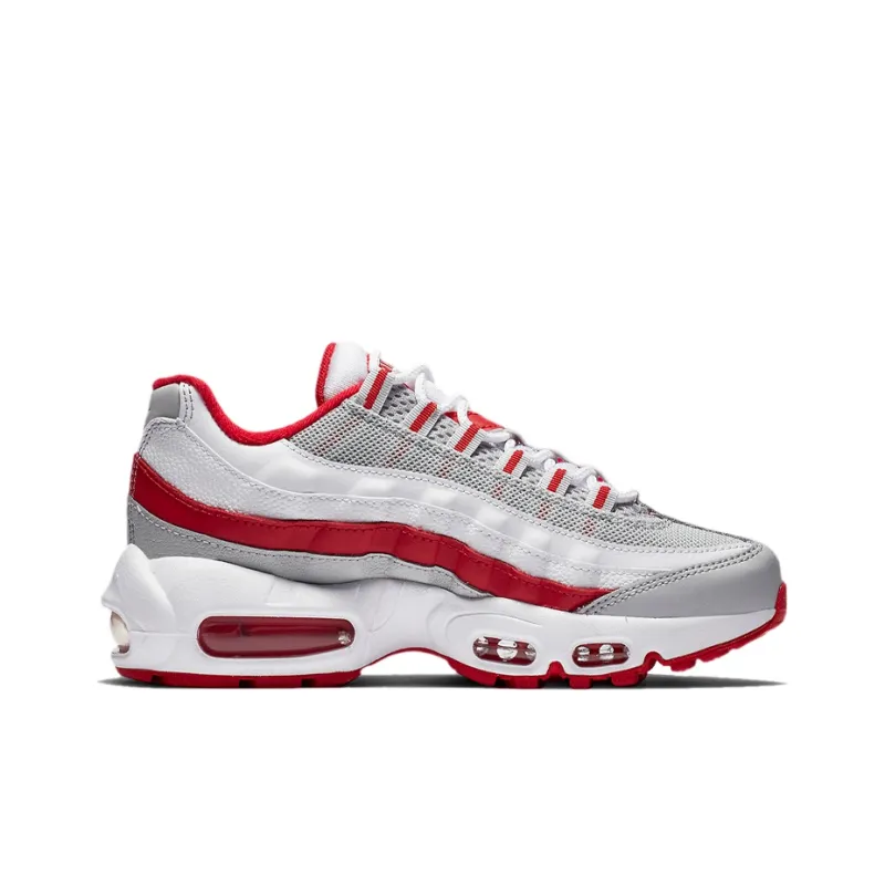 Nike Air Max 95 Recraft Grey Fog Hyper Red GS-1