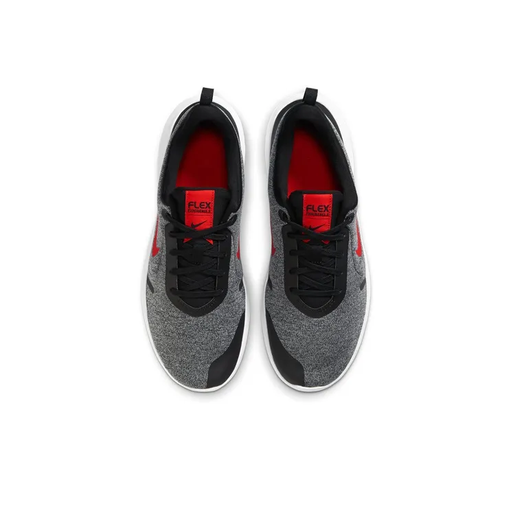 Nike Flex Experience RUN 8 Slip-Resistant Cushioning Low-Top Casual Running Shoes Men's Gray Black Red-3