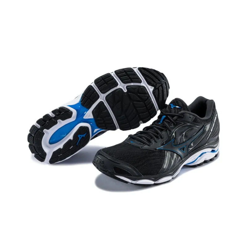 Mizuno Inspire 14 Running Shoes Unisex Low Top Black/Cobalt Blue-5