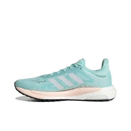 Adidas Solar Glide 3 Running Shoes Women's Low-Top Green/White